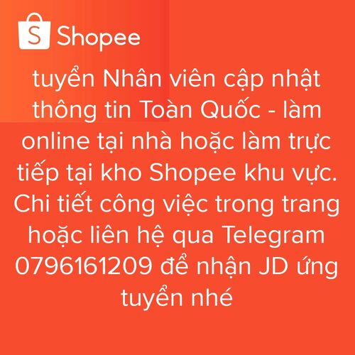 Shopee Tuyển Dụng