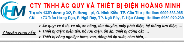 Công Ty TNHH Ắc Quy Và Thiết Bị Điện Hoàng Minh